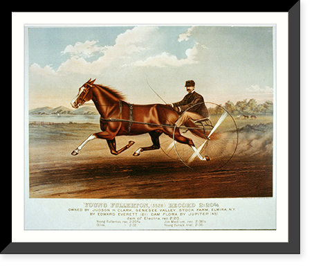 Young Fullerton, (3528): record 2:20 3/4, Vintage Wall Art