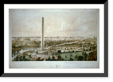 Washington, D.C. with projected improvements - 2, Antique Poster