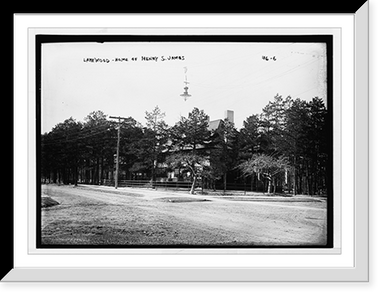 Home of Henry S. James, Lakewood, Antique Print