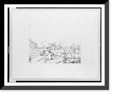 Jemison's sic Jayhawkers, Historic Print