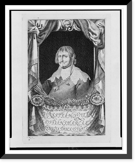 Christian IV, King of Denmark.B&ouml;ner sc, Historic Reproduction