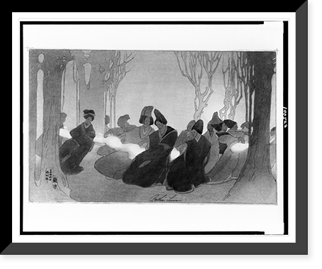 Goblin dance.Bertha Lum, Vintage Wall Art
