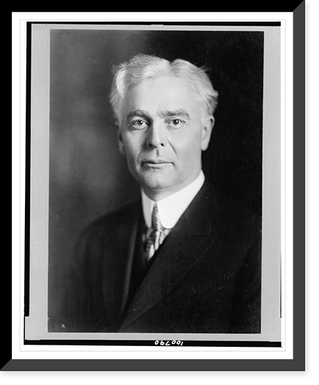 Ole Hanson, mayor of Seattle, Washington, head-and-shoulders portrait, facing slightly left.Martin, Spokane, Vintage Poster