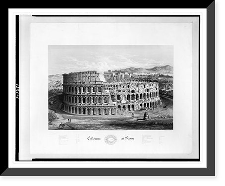 Coliseum at Rome.G. Klucken ; Armstrong & Co., lith, Antique Wall Art