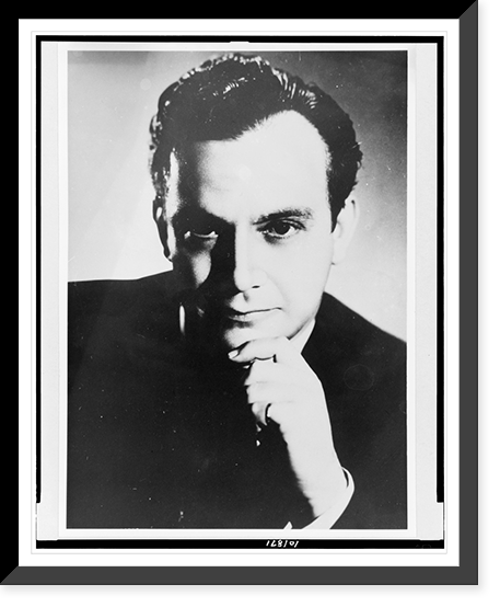 Historic Portrait - Chico O'Farrill, conductor - Framed Wall Art Gift Idea