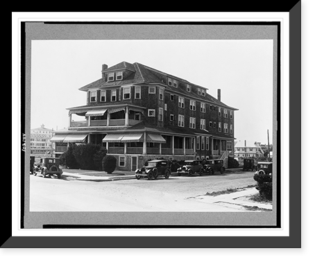 New Stockton Villa, Cape May, New Jersey, Antique Print