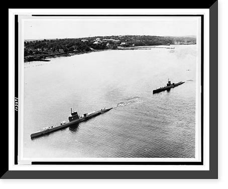 New Peruvian submarines.Wide World photo, Vintage Print