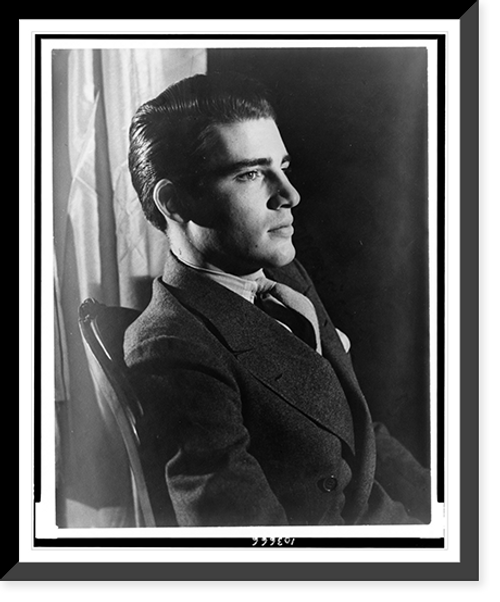 Historic Framed Print, [Portrait of William Hopper],  17-7/8" x 21-7/8"