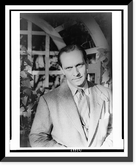 Portrait of Fredric March, Antique Wall Art