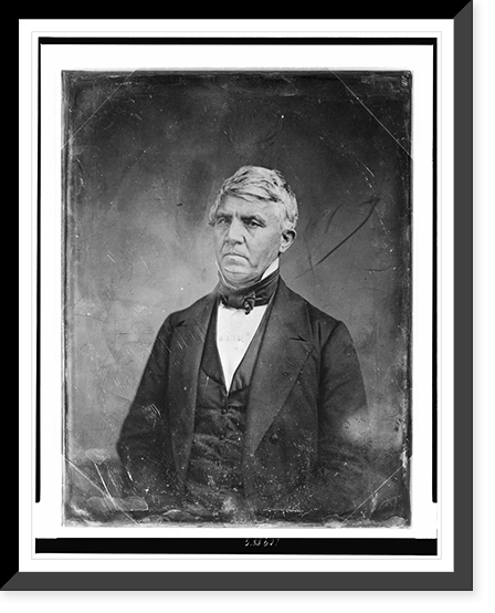 Unidentified man, about 60 years of age, half-length portrait, slightly to left, Historic Reproduction