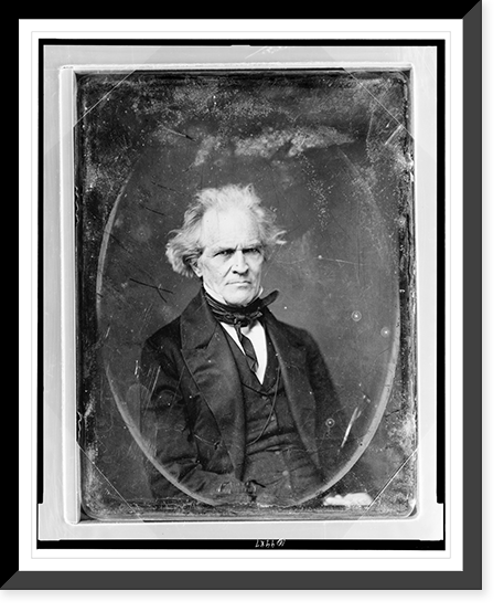 Unidentified man, about 70 years of age, half-length portrait, slightly to the right, eyes front Classic, Historic Reproduction