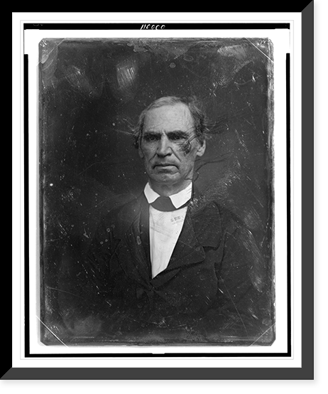 Unidentified man, about 50 years of age, head-and-shoulders portrait, nearly facing front Classic, Vintage Wall Art