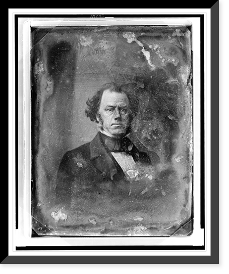 Unidentified man, about 45 years of age, head-and-shoulders portrait, slightly to the right, Vintage Wall Art