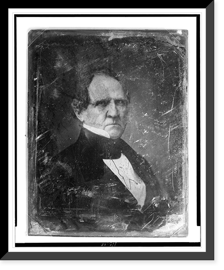 Winfield Scott, head-and-shoulders portrait, head three-quarters to the right, eyes front, in civilian dress - 3, Historic Print
