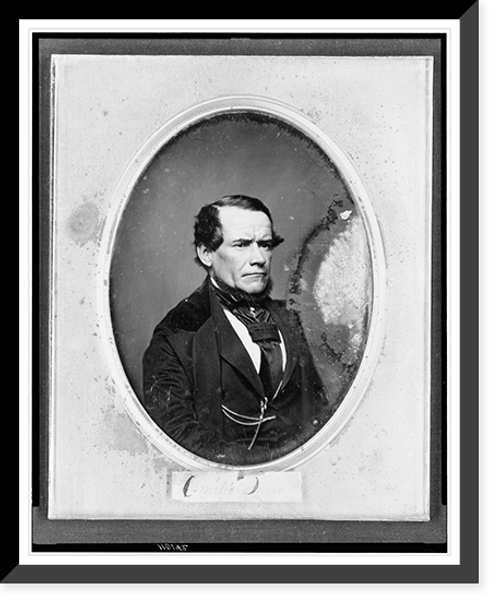 Historic Framed Print, [Unidentified man, half-length portrait, three-quarters to the right],  17-7/8" x 21-7/8"