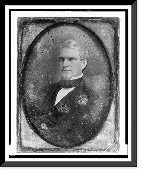 Nathan Kelsey Hall, half-length portrait, three-quarters to the left - 2, Antique Wall Art