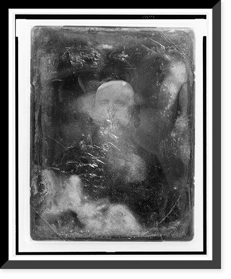 Giuseppe Garibaldi, head-and-shoulders portrait, slightly to the left, with full beard - 2, Historic Print
