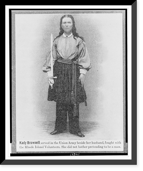 Antique Military - Kady Brownell served in the Union Army beside
