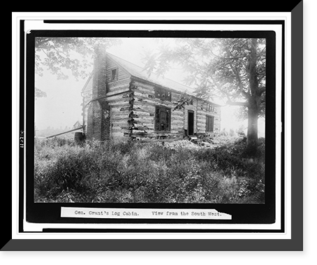 Vintage Americana Print - St. Louis - View from the southwest