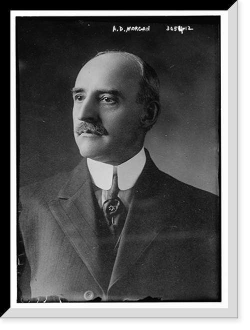 Historic Framed Print, A.D. Morgan,  17-7/8" x 21-7/8"