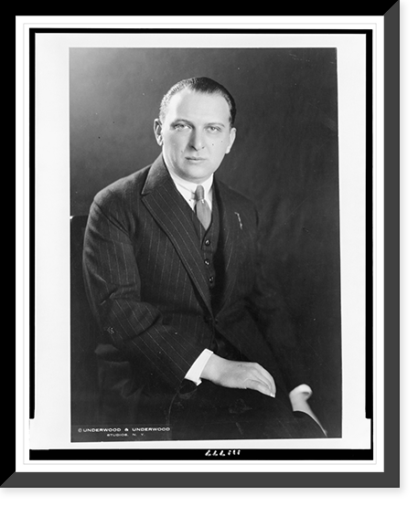 Fritz Reiner, conductor of Cincinnati Symphony Orchestra, three-quarter length portrait, seated, facing front, Vintage Wall Art