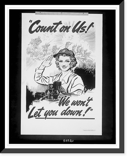 Count on us!". "We won't let you down!".Packer.", Vintage Poster