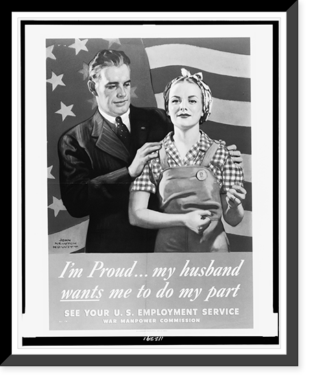 I'm proud. my husband wants me to do my part See your U.S. Employment Service.John Newton Howitt. Classic, Vintage Print