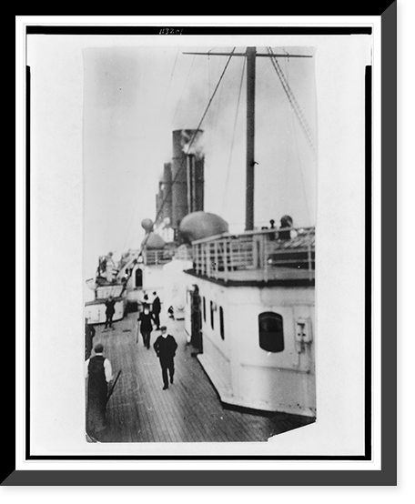 Lusitania, June 19-24, 1909 - 2, Antique Wall Art