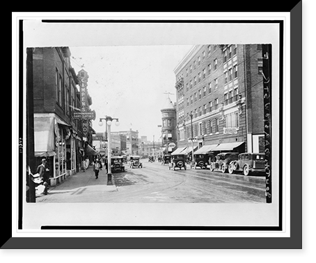 South Barstow Street, Eau Claire, Wisconsin, Vintage Poster
