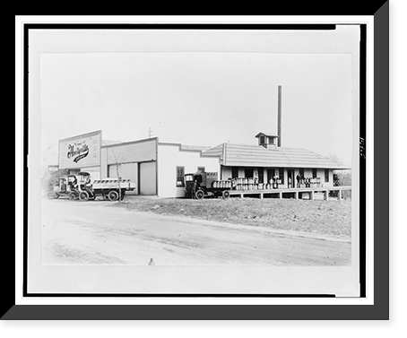 Plant of Amityville, N.Y., creamery, Historic Print