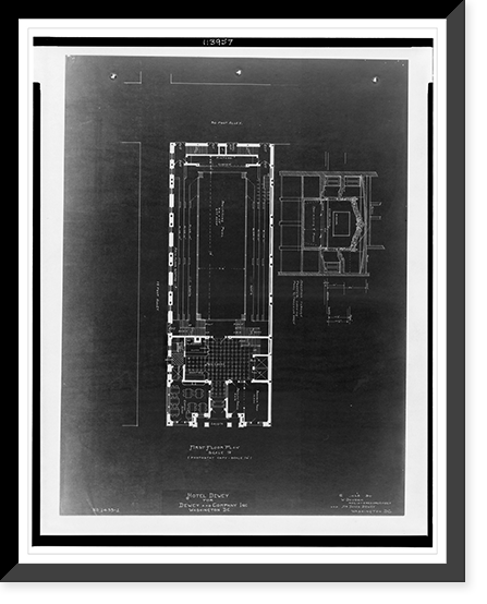 Historic Architecture - Washington DC - Hotel (Hotel Dewey) for Dewey