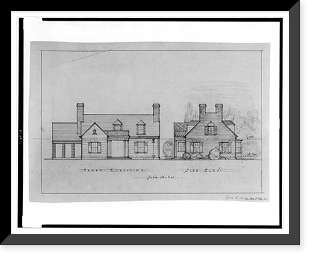 Historic Architecture - House (caretaker's cottage) for Mrs