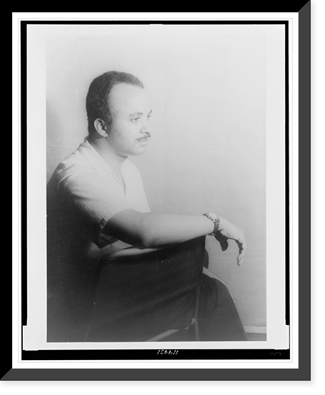 Portrait of Eldzier Cortor, Vintage Wall Art