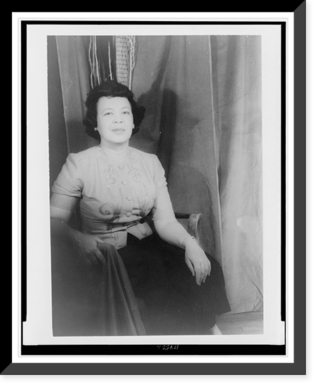 Portrait of Margaret Bonds - 3, Vintage Poster