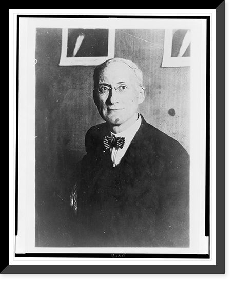 James P. Goodrich, ex-governor of Indiana, half-length portrait, facing slightly left, Antique Print