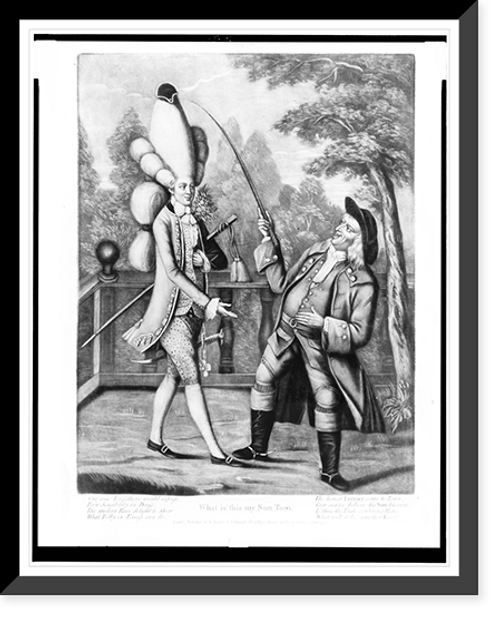 Historic Framed Print, What is this my son Tom,  17-7/8" x 21-7/8"