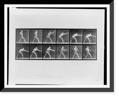 Historic Framed Print, Animal locomotion - 47,  17-7/8" x 21-7/8"
