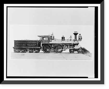 Commodore Vanderbilt, built for the Hudson River Railway, now part of the New York Central System, by the American Locomotive Co. in 1870, Historic Reproduction