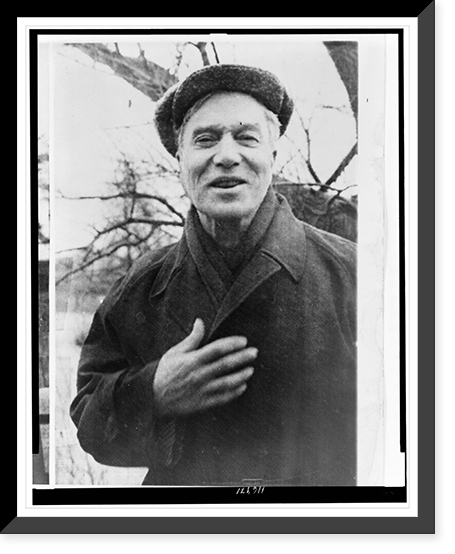 Boris Pasternak, composite photograph showing two half-length portraits, Vintage Poster
