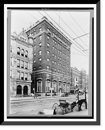 Kentucky - Lexington, downtown section Classic, Historic Print