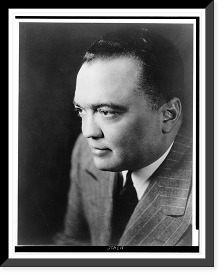 John Edgar Hoover, the director of the Federal Bureau of Investigation, United States Department of Justice, Antique Wall Art