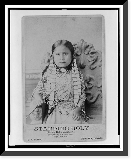 Standing Holy (Sitting Bull's daughter) - 2, Antique Wall Art