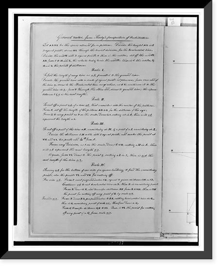 General rules from Kirby's perspective of architecture text, Historic Reproduction