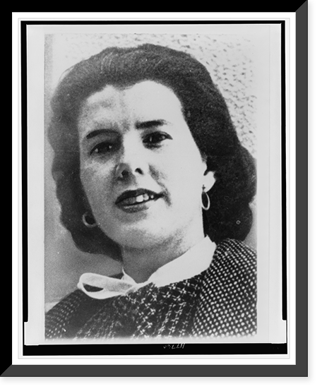 Shirley Ann Grau, bust portrait, facing front, Vintage Poster