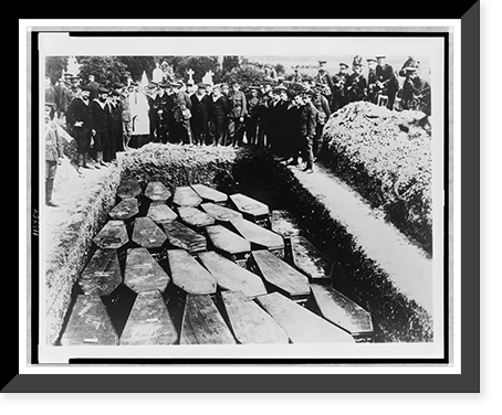 Antique Photo Print - Victims of Lusitania sinking - Vintage Wall Art Gift