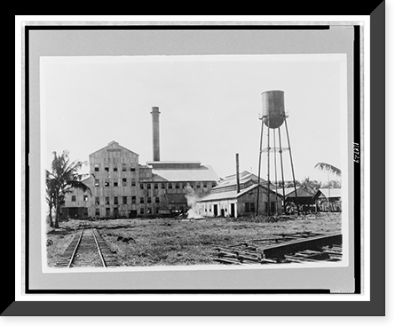 San Carlos Milling Company, Negros Occidental, Philippine Islands, Antique Print