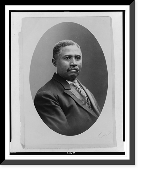 John C. Dancy, Recorder of Deeds, Washington, D.C., head-and-shoulders portrait, in oval, facing slightly right.Turney(?), Antique Print