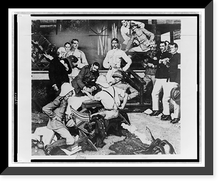 Historic Framed Print, Conquerors of Yellow Fever,  17-7/8" x 21-7/8"