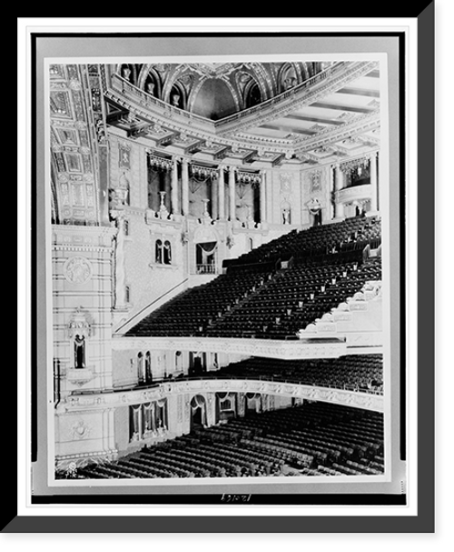 Historic Framed Print, [Interior of the Roxy Theater with balcony, New York City] - 2,  17-7/8" x 21-7/8"