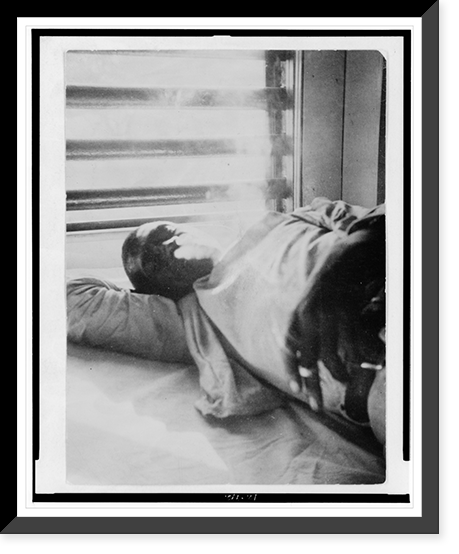Lightnin'" Washington, an African American prisoner, in the prison hospital at Darrington State Farm, Texas", Vintage Wall Art